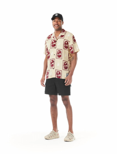 PICTURE ORGANIC CLOTHING Mareeba Printed Shirt CreaM