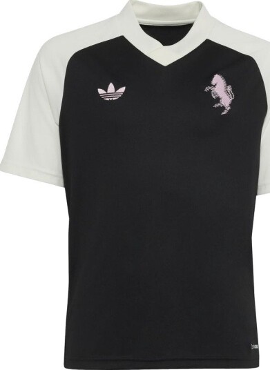 Juventus Trenings T skjorte Pre Match Svart/off White Barn adidas størrelse 164 cm