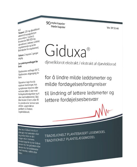 Giduxa Kapsler, 90 stk. Giduxa Kapsler, 90 stk.
