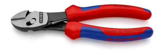 Knipex TwinForce Diagonal Tang 180 mm i Kromvanadiumstål – Høyytelse Håndverktøy