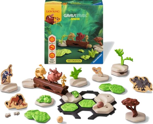 Ravensburger GraviTrax Junior The Lion King Extension Kulebanesett