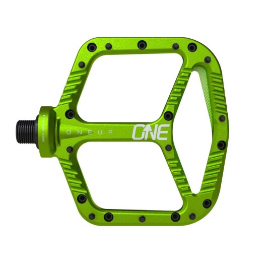 OneUp Aluminium Flats Pedaler Grønn OneUp Aluminium Flats Pedaler Grønn