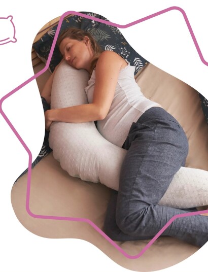 Badabulle Pregnancy Pillows Fluffy White Badabulle Pregnancy Pillows Fluffy White