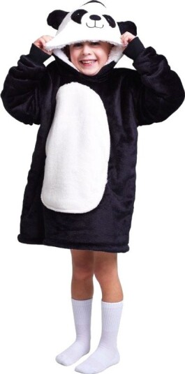 Noxxiez Oversized Hoodie Til Barn 3-6 År Panda