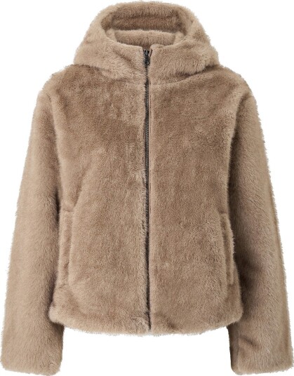 Soyaconcept   Fuskepelsjakke Sc Haye 3   Brun
