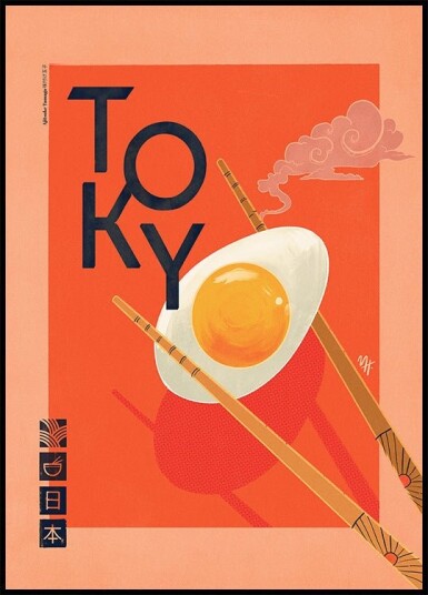Tokyo Plakat / 30x40cm