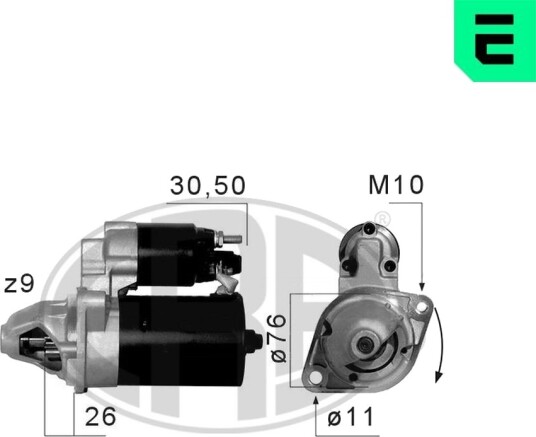 Starter ERA 220662A Starter ERA 220662A