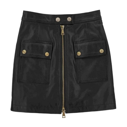 Versace Jeans Couture Dame Skjørt Svart S,