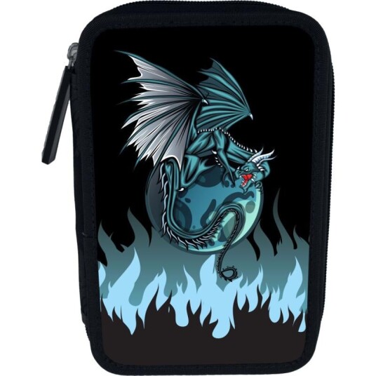 Tinka Double Pencil Case Dragon 8-804511 Tinka Double Pencil Case Dragon 8-804511