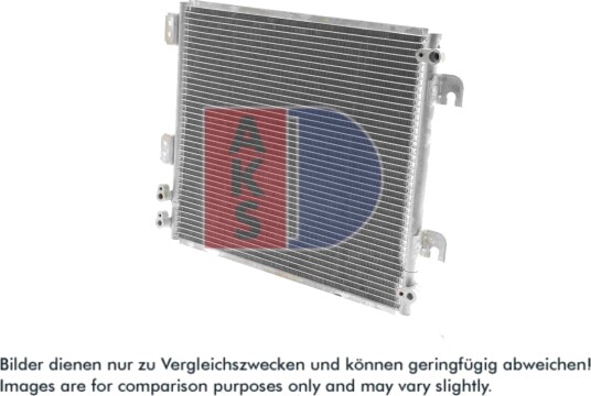 Kondensator, klimaanlegg AKS DASIS 442027N