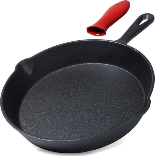 Vilde Stekepanne Zeliwna 25 Cm Med Silikonhylse Cast Line 199035