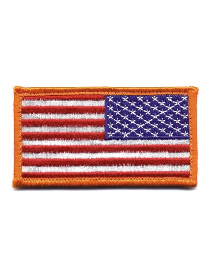 Rothco Patch USAs flagg vendbar Rød Rothco Patch USAs flagg vendbar Rød