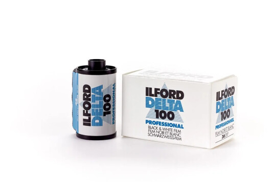 Ilford Delta 100 135-36 Sort/hvit negativ film 100 ISO Ilford Delta 100 135-36 Sort/hvit negativ film 100 ISO