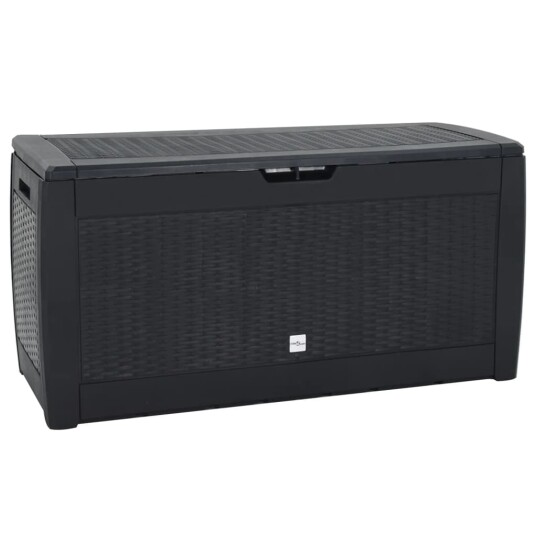 vidaXL Putekasse antrasitt 119x48x60 cm vidaXL Putekasse antrasitt 119x48x60 cm