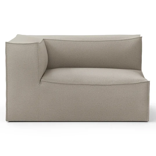 Ferm Living Catena Sofa Armrest Left L400   Cotton Linen   Natural