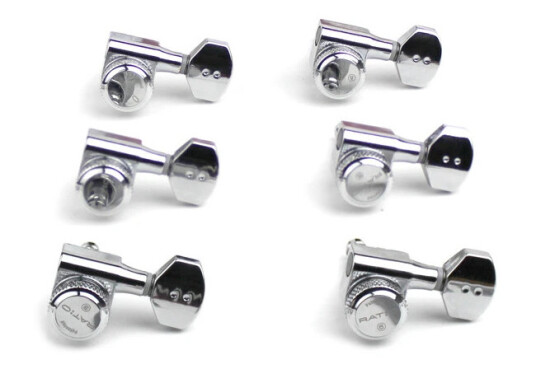 Graph Tech Prl-9721-C0 Ratio Electric Locking Machine Heads Left - Chrome
