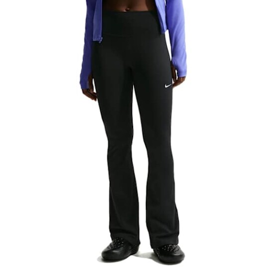 Nike One Dri FIT Tights Flared Dame Black/White XS
