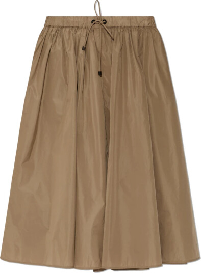 Max Mara Dame Skjørt Beige M,