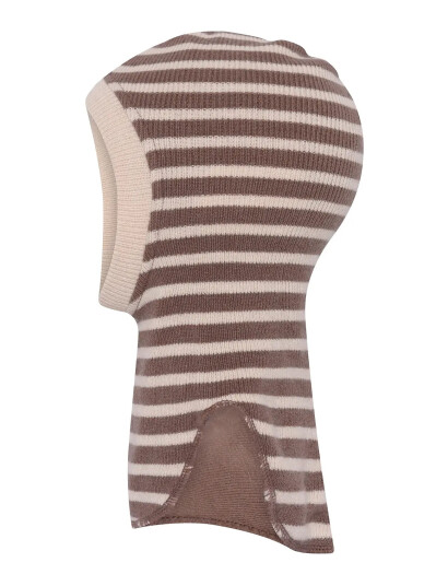 mp Denmark Bergen Striped Balaclava - Brown - 47