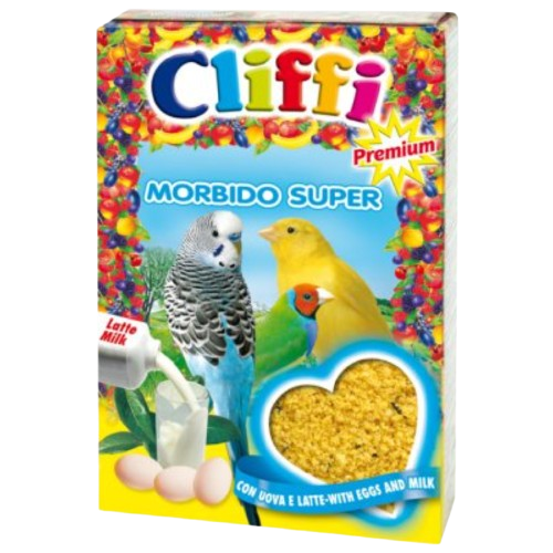 Äggfoder Morbido Super 300 G Fuglemat & Fuglefôr Fuglepellets Cliffi