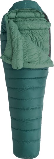 Exped dunsovepose Comfort −10 °C Cypress/Sage MW venstre glidelås Exped dunsovepose Comfort −10 °C Cypress/Sage MW venstre glidelås