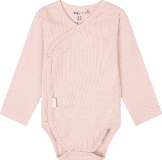 Noppies U Romper Narellan Long Sleeve   P778 ROSE SMOKE   50