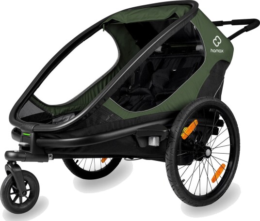 Hamax Outback Sykkelvogn Grønn/Sort Hamax Outback Sykkelvogn Grønn/Sort