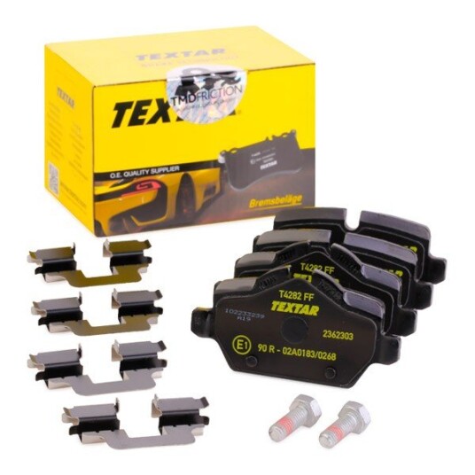 Bremseklosser TEXTAR 2362303 Bremseklosser TEXTAR 2362303