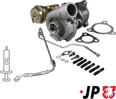 Turbolader JP GROUP 1117801710 Turbolader JP GROUP 1117801710