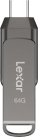 Lexar Jumpdrive Dual Drive D400 Usb-Flashstasjon 64 Gb Usb 3.1 Usb-C