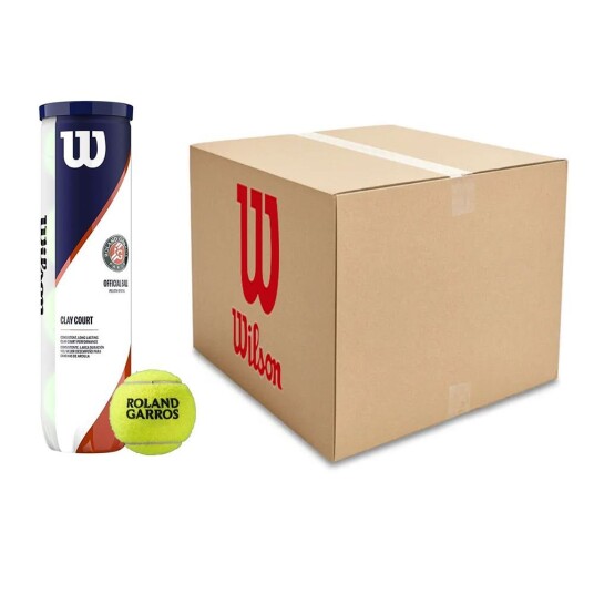 Wilson Roland Garros Clay Court Boks (18 rør)