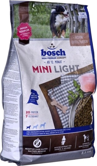 Bosch Mini Light Tørrfôr 2.5 kg