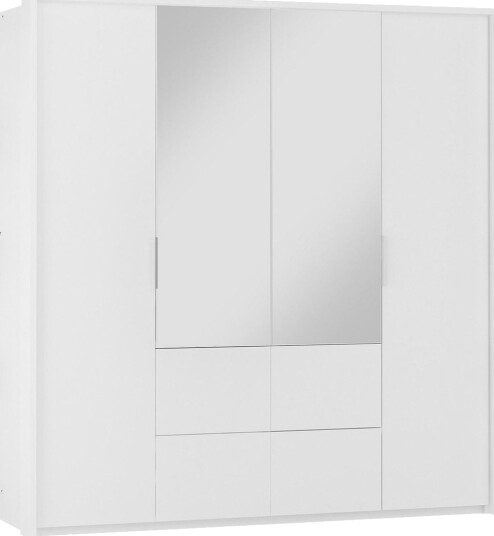 Wedena Garderobe 208 cm Hvit