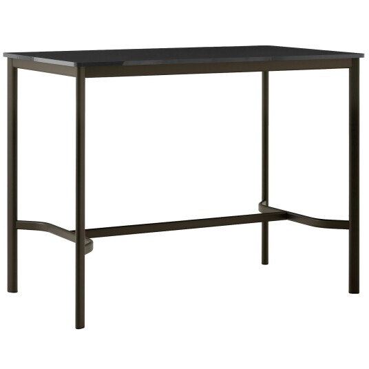 &Tradition Drip HW114 Bardisk 80x140x105 cm Svart Laminat / Bronsefarget