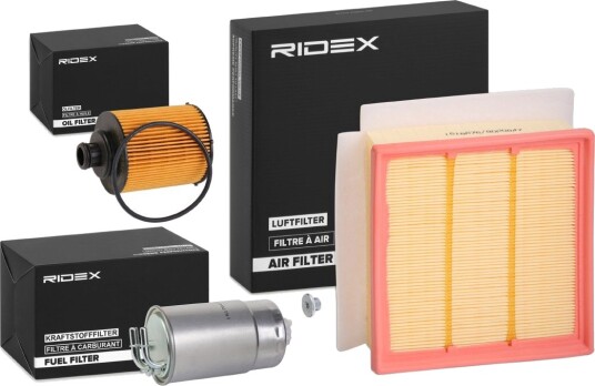 Filtersett RIDEX 4055F10007 Filtersett RIDEX 4055F10007
