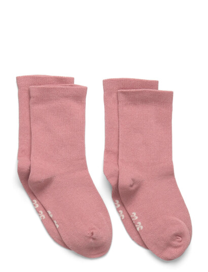 Minymo Perfect Basic Socks (2-Pack) Pink 19\22 Minymo Perfect Basic Socks (2-Pack) Pink 19\22