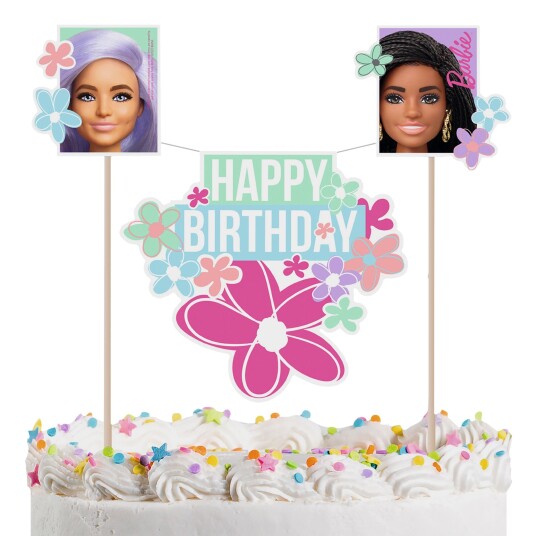 Kakepynt Barbie Sweet Life