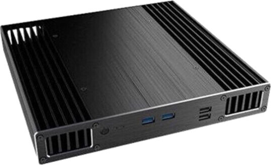Akasa Plato X7D Kabinett Svart UCFF Stål Micro-ATX Mini-ITX