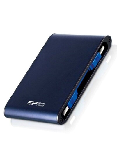 Silicon Power Armor A80 - Harddisk - 1 Tb - Ekstern (Bærbar) - 2.5" - Usb 3.0 - Blå