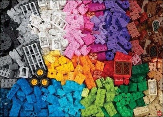 LEGO Oversized Brick Puzzle 300 Pcs