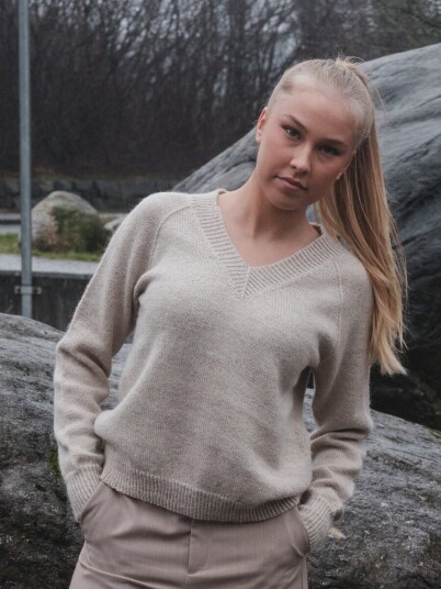 Du Store Alpakka 107-07 Alba Genser