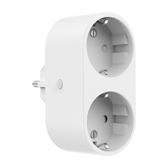 Conecto WiFi Smart Plugg 16A Dobbel Stikkontakt EM