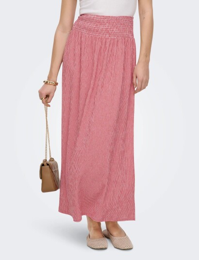 ONLY Onlcelle Smock Skirt Cs Jrs Red M
