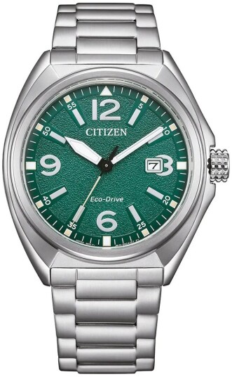 Citizen Herreklokke AW1571 76X Military Grønn/Stål Ø40 mm Citizen Herreklokke AW1571 76X Military Grønn/Stål Ø40 mm