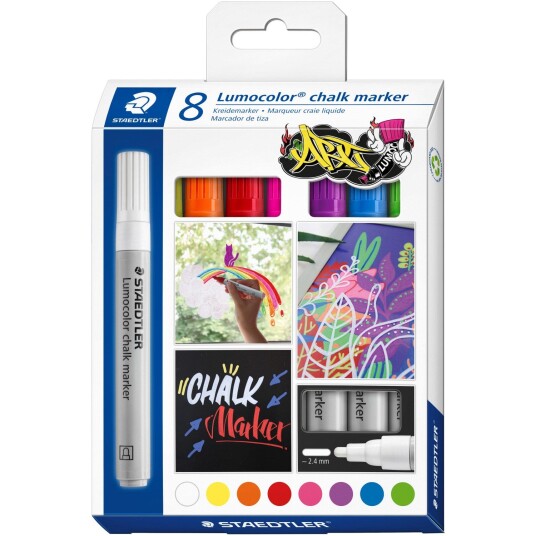 Staedtler Marker Lumocolor Kridt 2,4 mm Staedtler Marker Lumocolor Kridt 2,4 mm