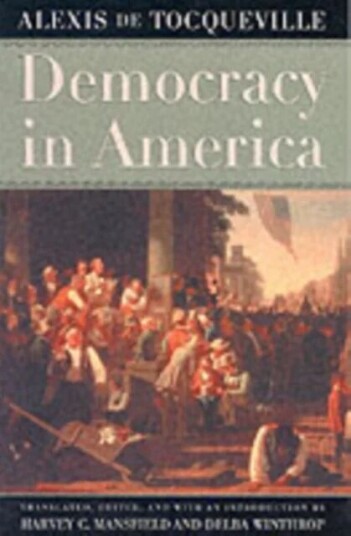 Democracy In America Av Alexis De Tocqueville