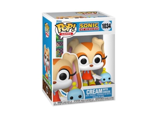 Funko POP P&B actionfigur Sonic Cream w/Cheese Funko POP P&B actionfigur Sonic Cream w/Cheese