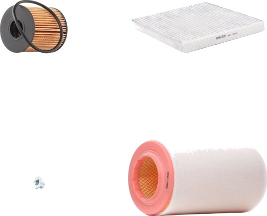 Filtersett RIDEX 4055F5352