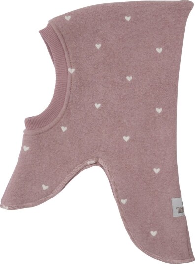 Huttelihut Balaclava Ull 2 lags Deauville Mauve Huttelihut 6 12 md Balaclava dobbel Rosa 62 80