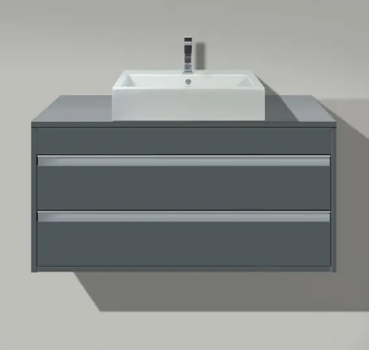 Duravit Ketho Servantskap m/2 skuffer 1000x496 mm Hvit Matt.